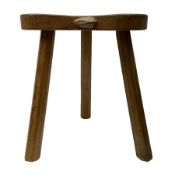 'Rabbitman' oak stool