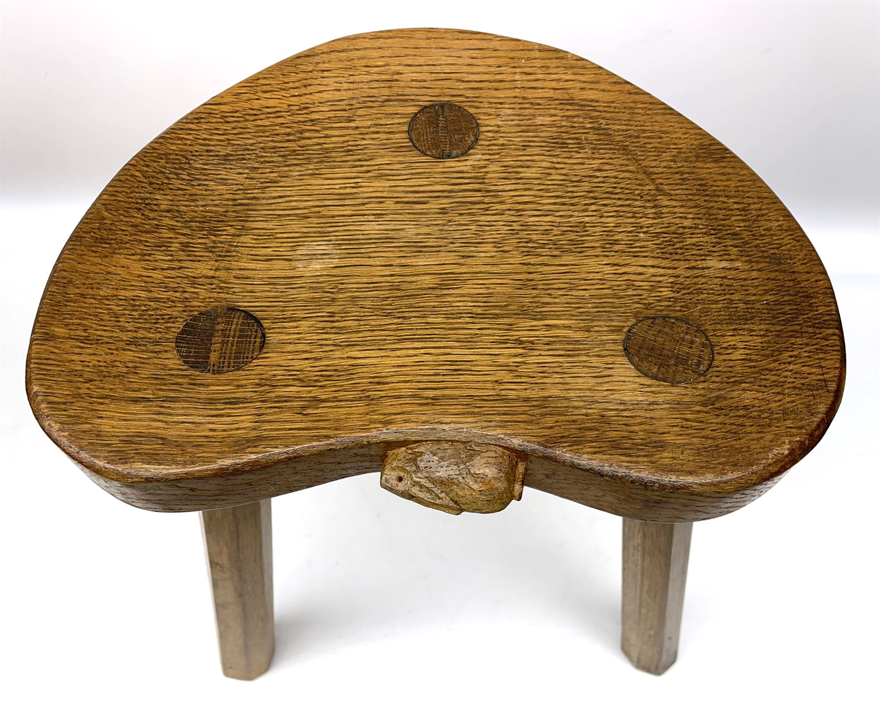 'Rabbitman' oak stool - Image 4 of 6