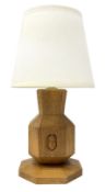'Acornman' oak table lamp
