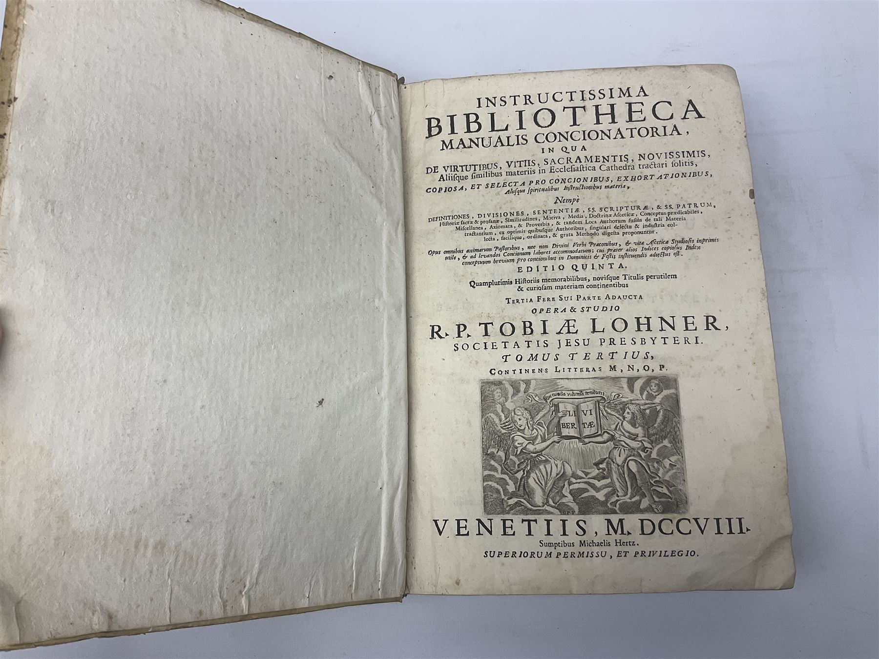 Instructissima Bibliotheca Manualis Concionatoria - Image 11 of 14