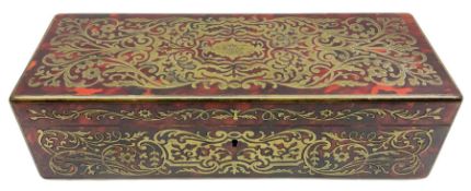 Late 19th century boulle work box