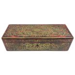 Late 19th century boulle work box