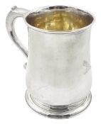 George II silver mug