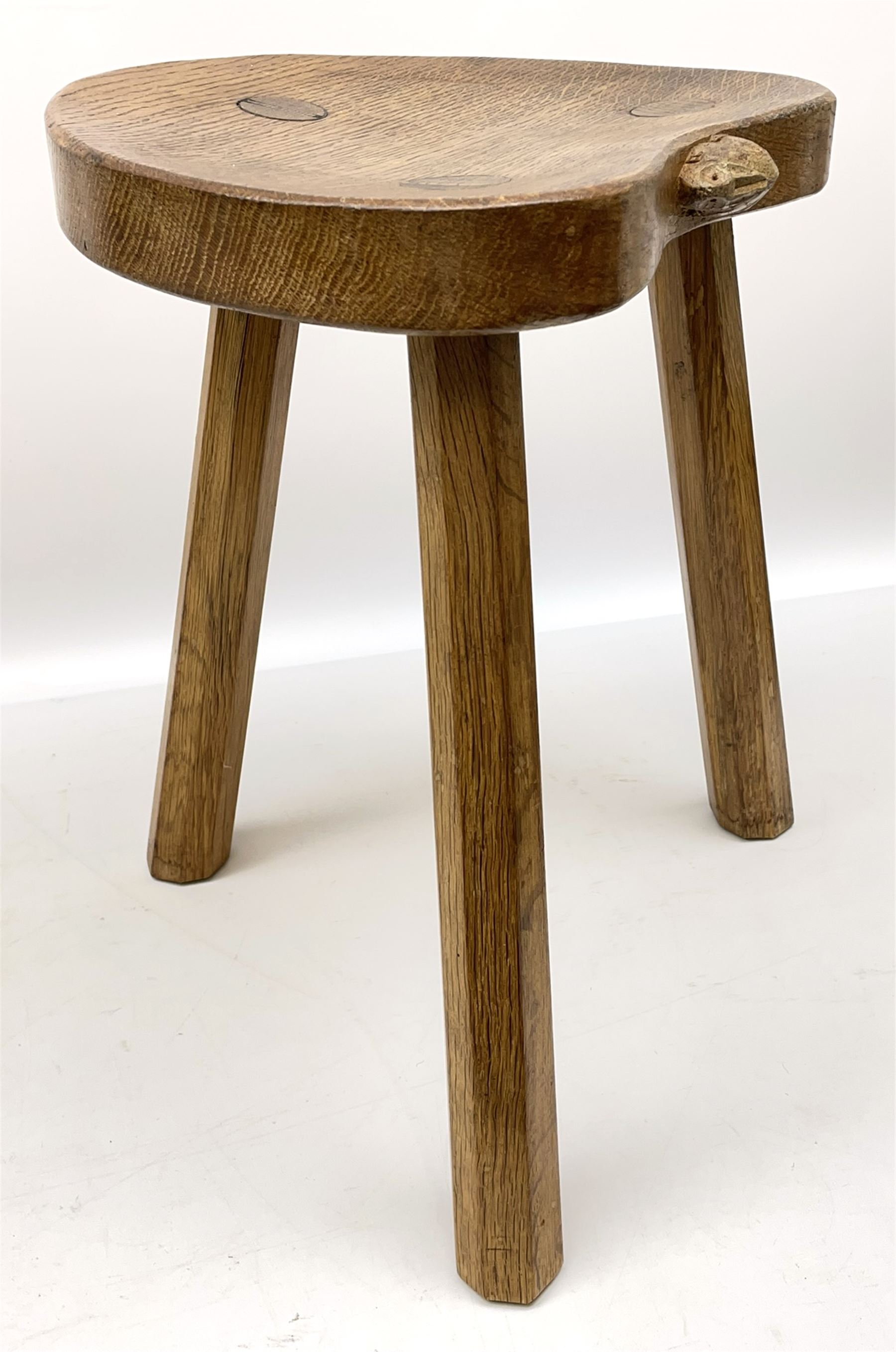 'Rabbitman' oak stool - Image 3 of 6