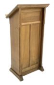 'Mouseman' oak lectern