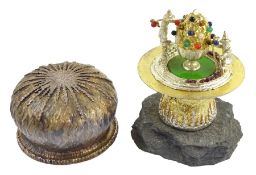 Christopher Nigel Lawrence limited edition silver and parcel gilt surprise mushroom