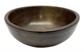 19th century sycamore dairy bowl