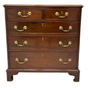 Early 19th century walnut chest