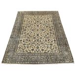 Large fine Persian Kashan carpet