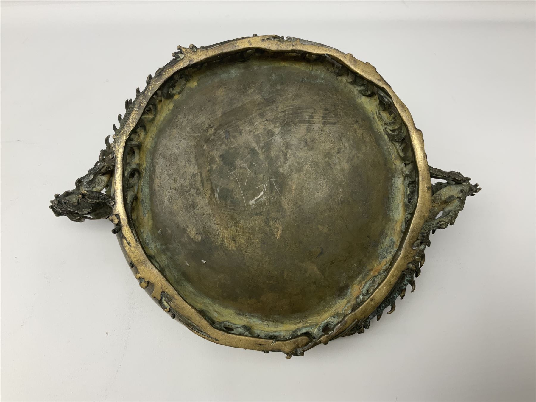 19th century Japanese bronze censer - Image 9 of 10