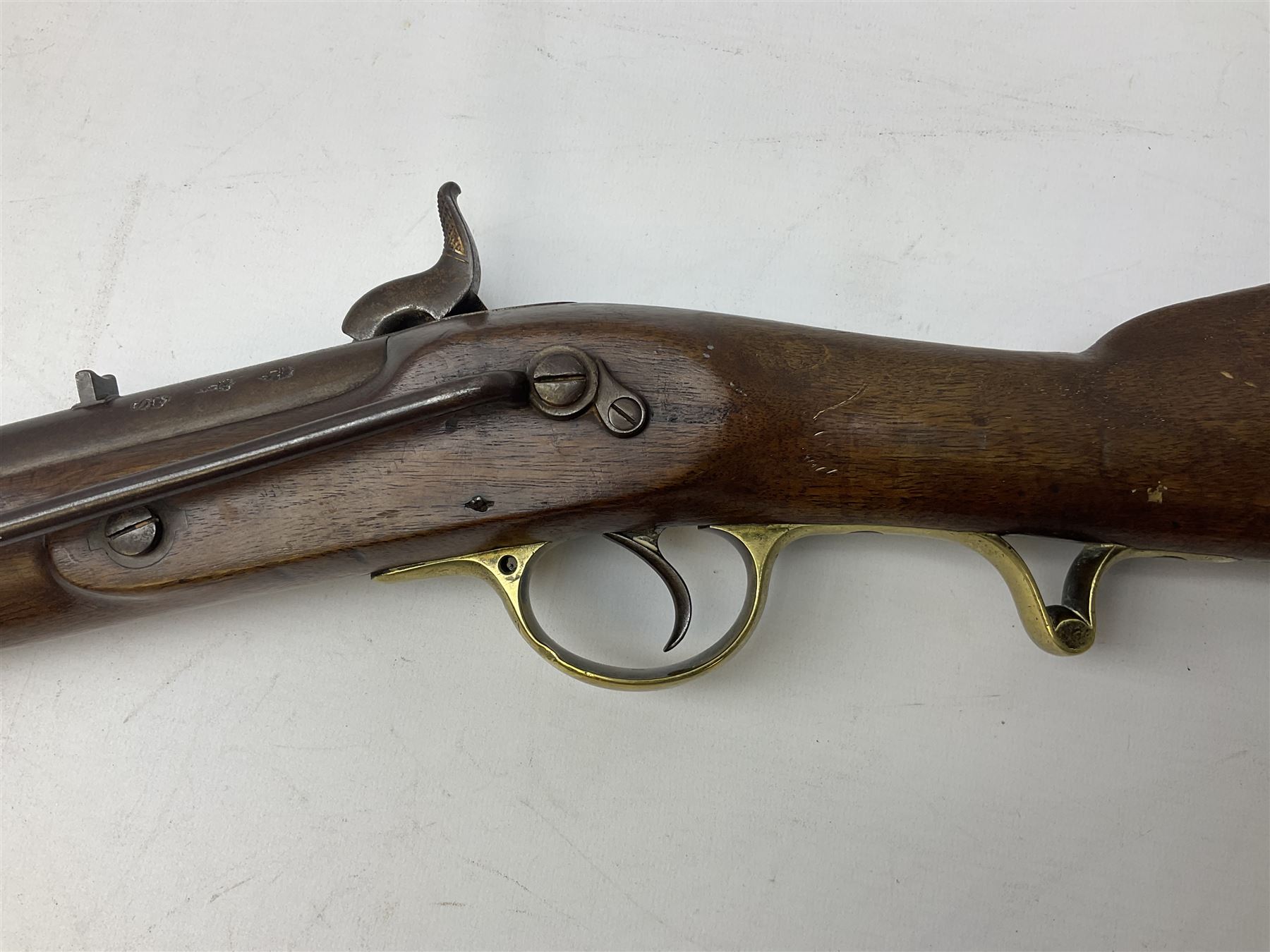 19th century Tower Armoury .650 calibre percussion cap carbine - Image 15 of 21