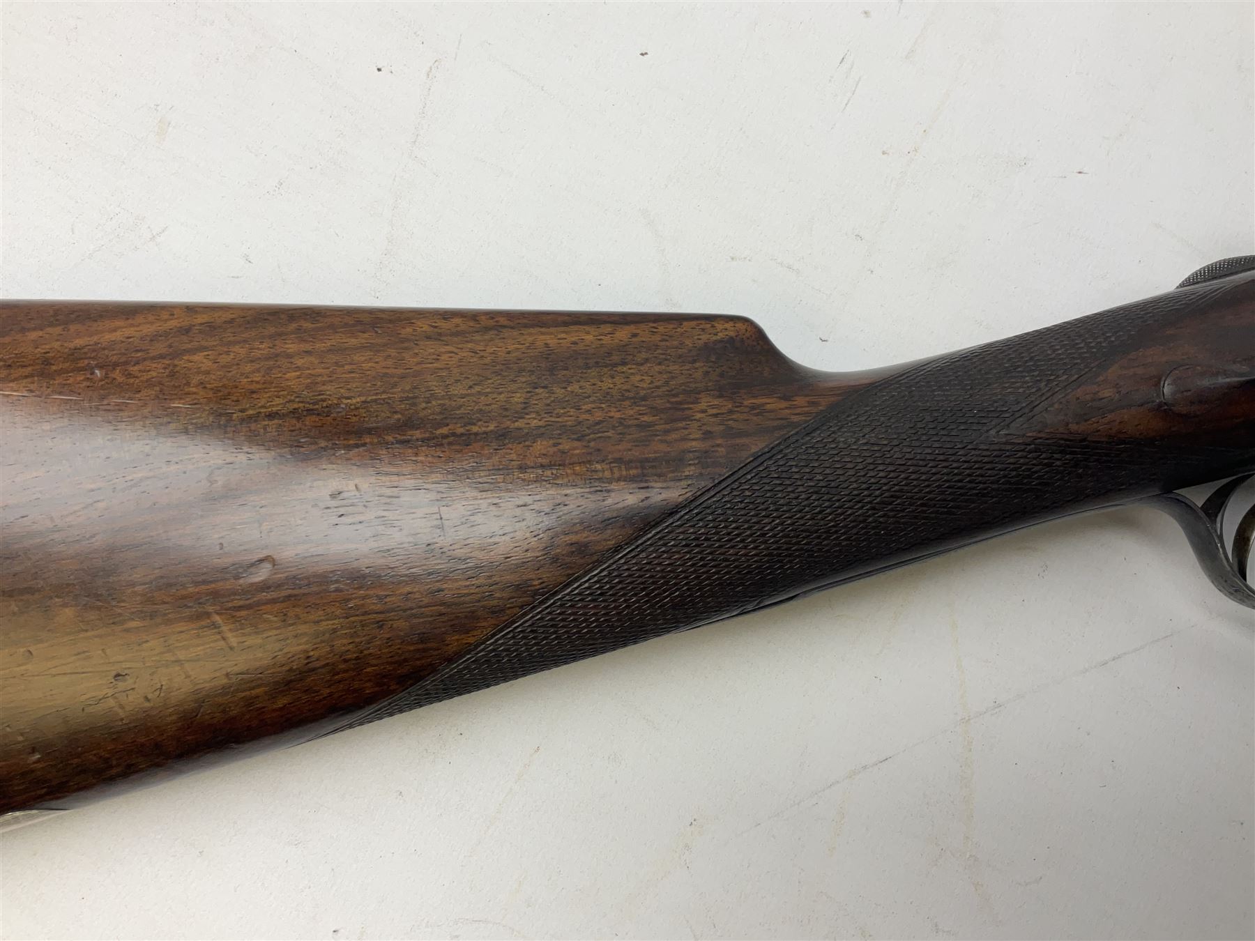 Smith Midgley Bradford 12-bore side-by-side double barrel side-lock ejector shotgun with 71cm barrel - Image 4 of 23