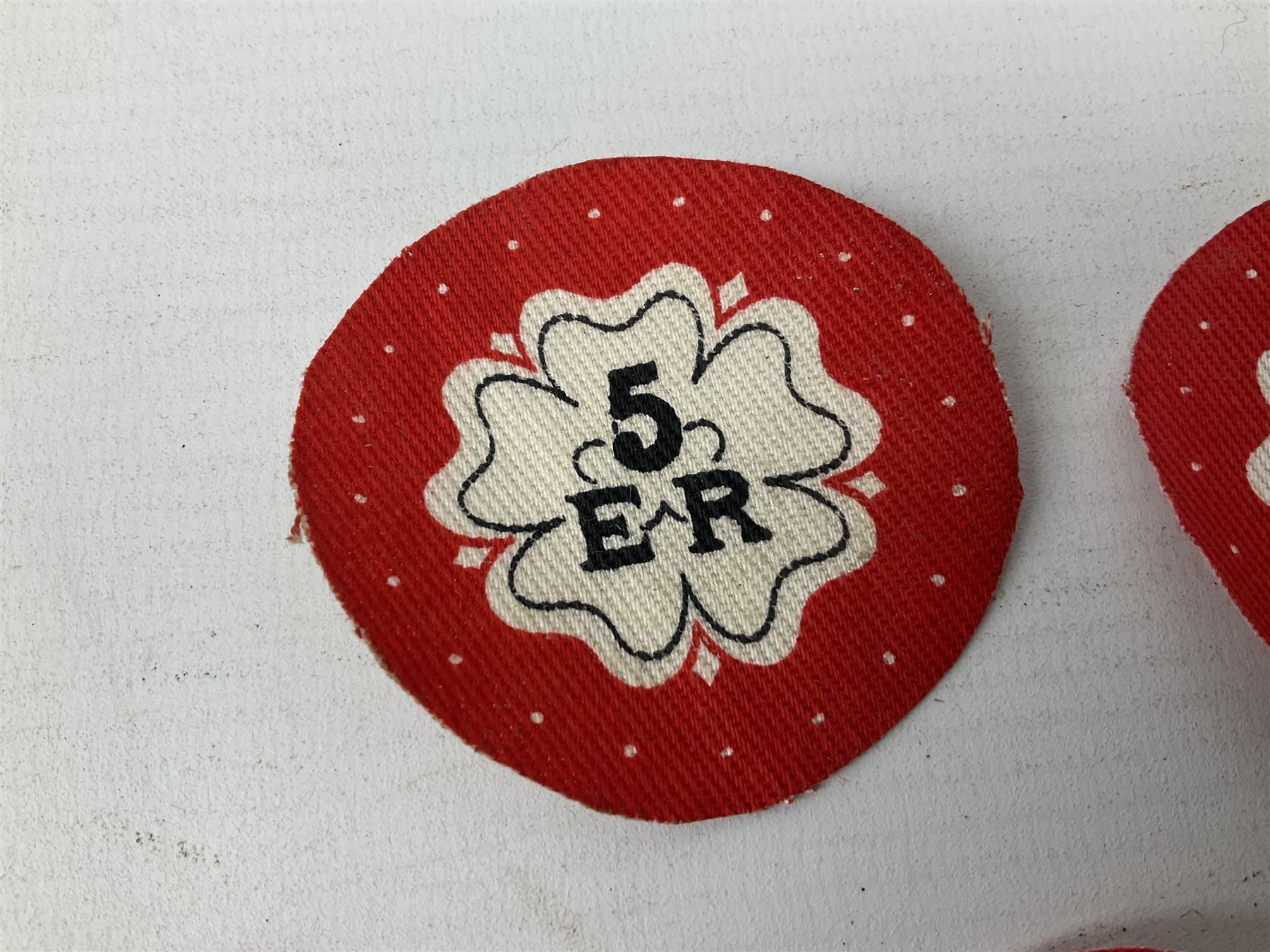 Ten 5th East Riding Military shoulder patches - Image 6 of 8