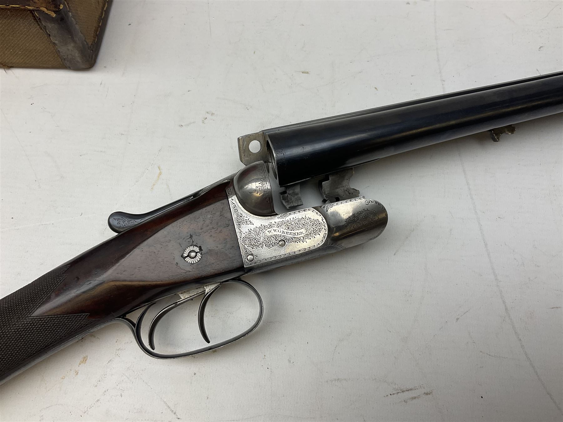 W.W. Greener 12-bore side-by-side double barrel non-ejector shotgun - Image 8 of 35