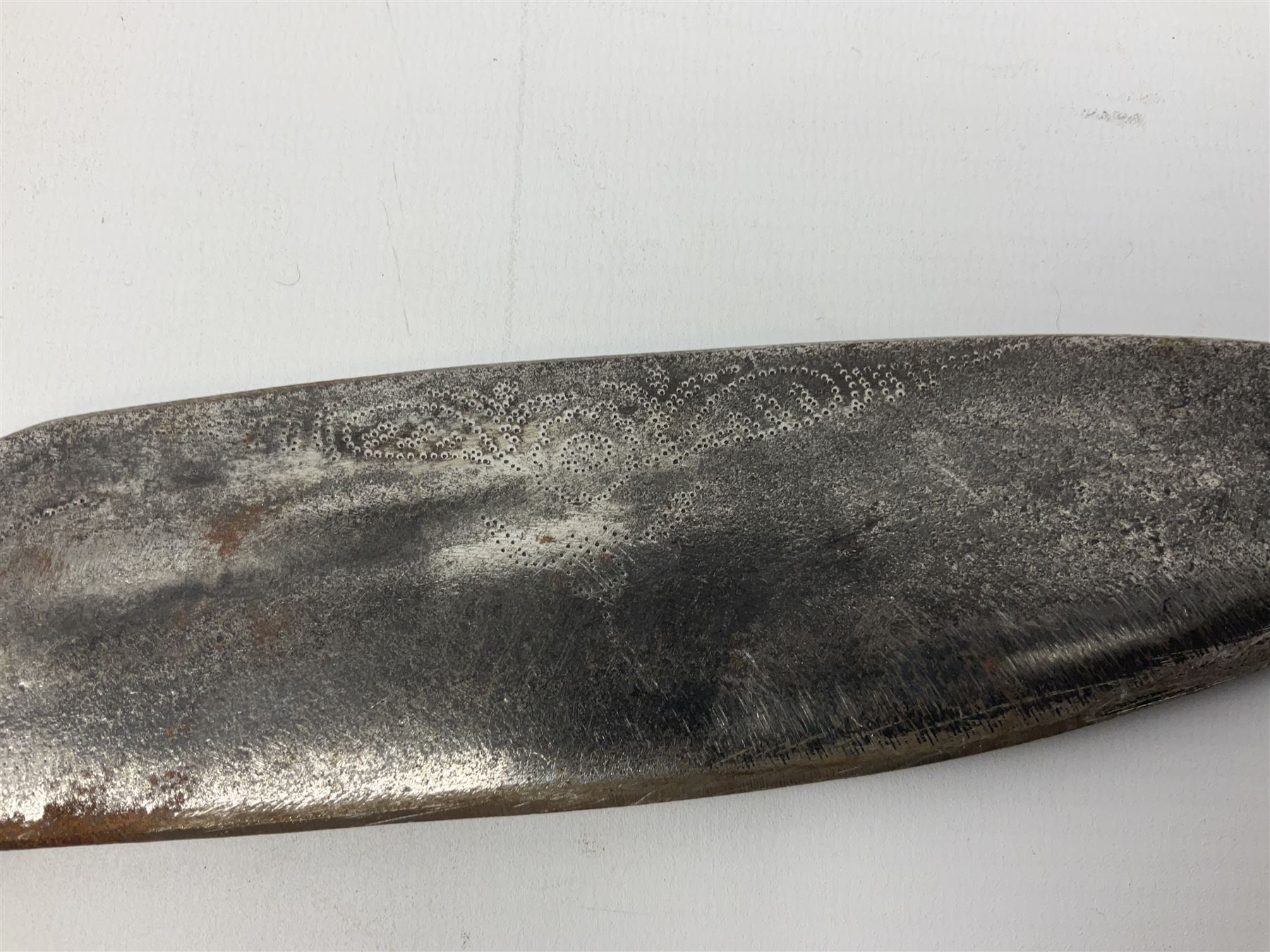 Late 19th/early 20th century billhook the blade marked 'The Veteran Yates & Co Birmingham' with Calc - Image 4 of 15