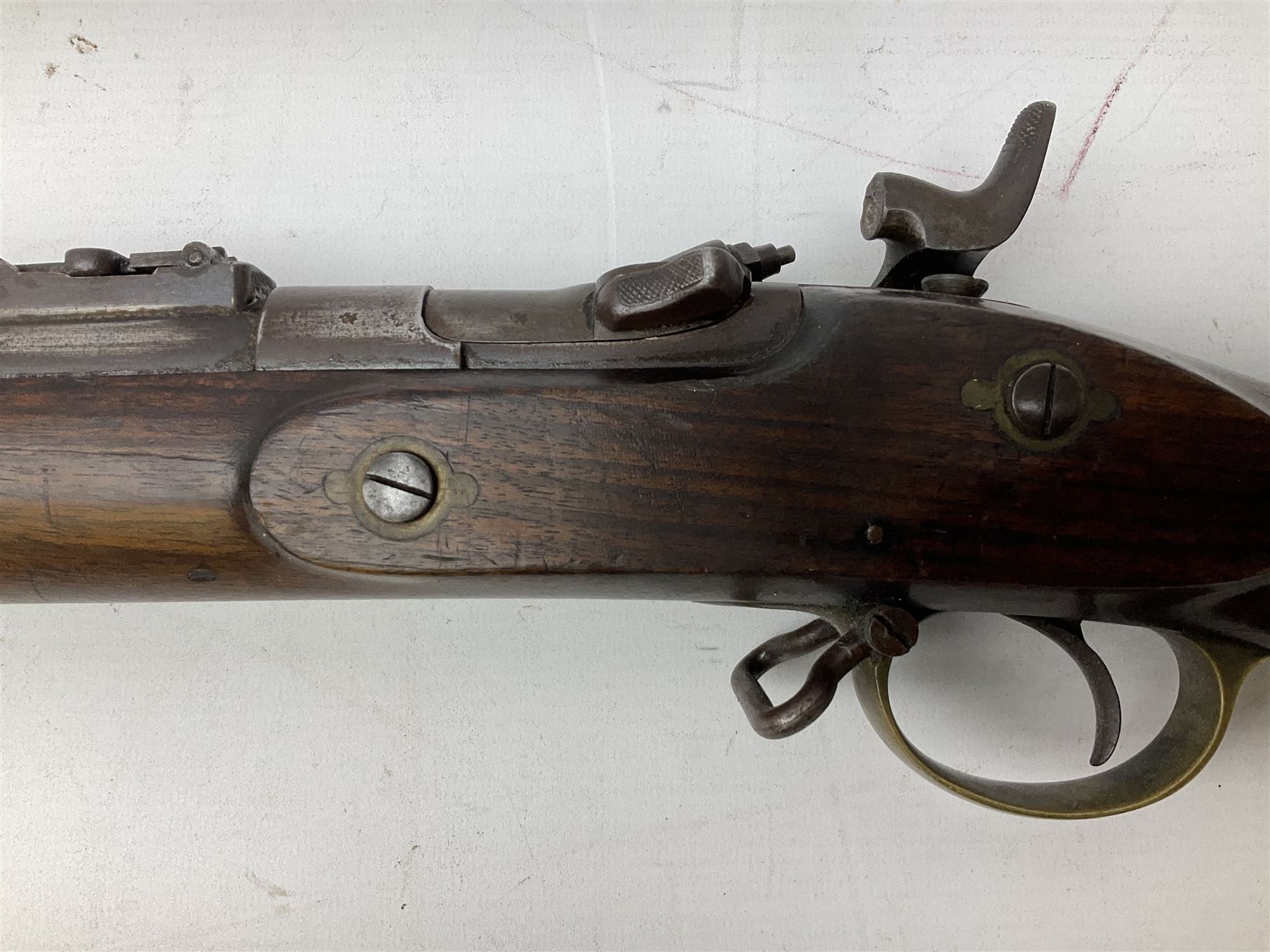 19th century D. & J. Fraser Edinburgh .577 Snider action gun - Image 13 of 21