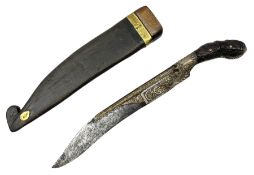 19th century Singhalese knife pia kaetta