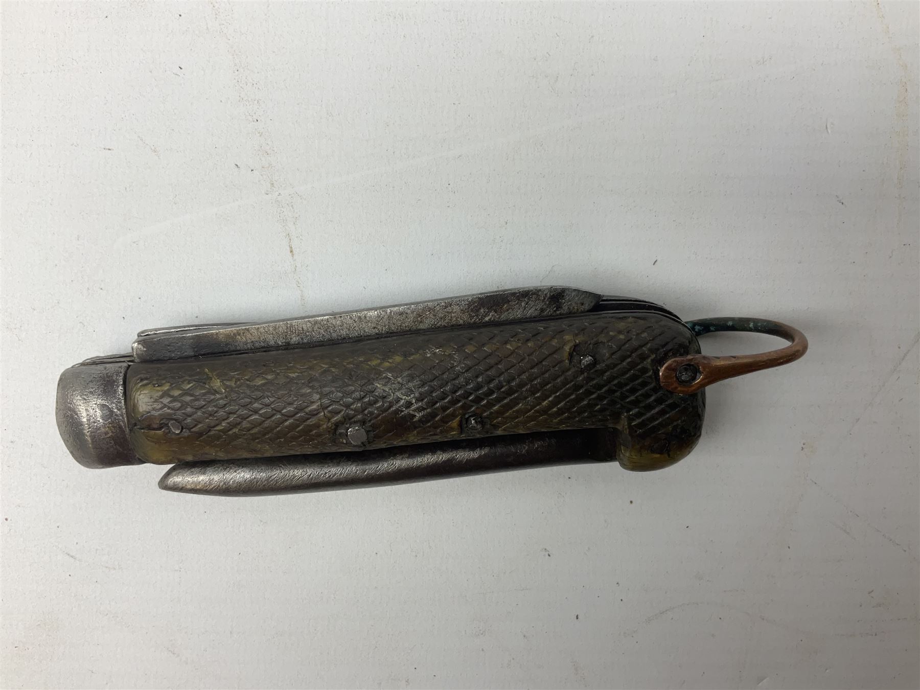 WW1 British Army folding jack/clasp trench knife - Image 13 of 13