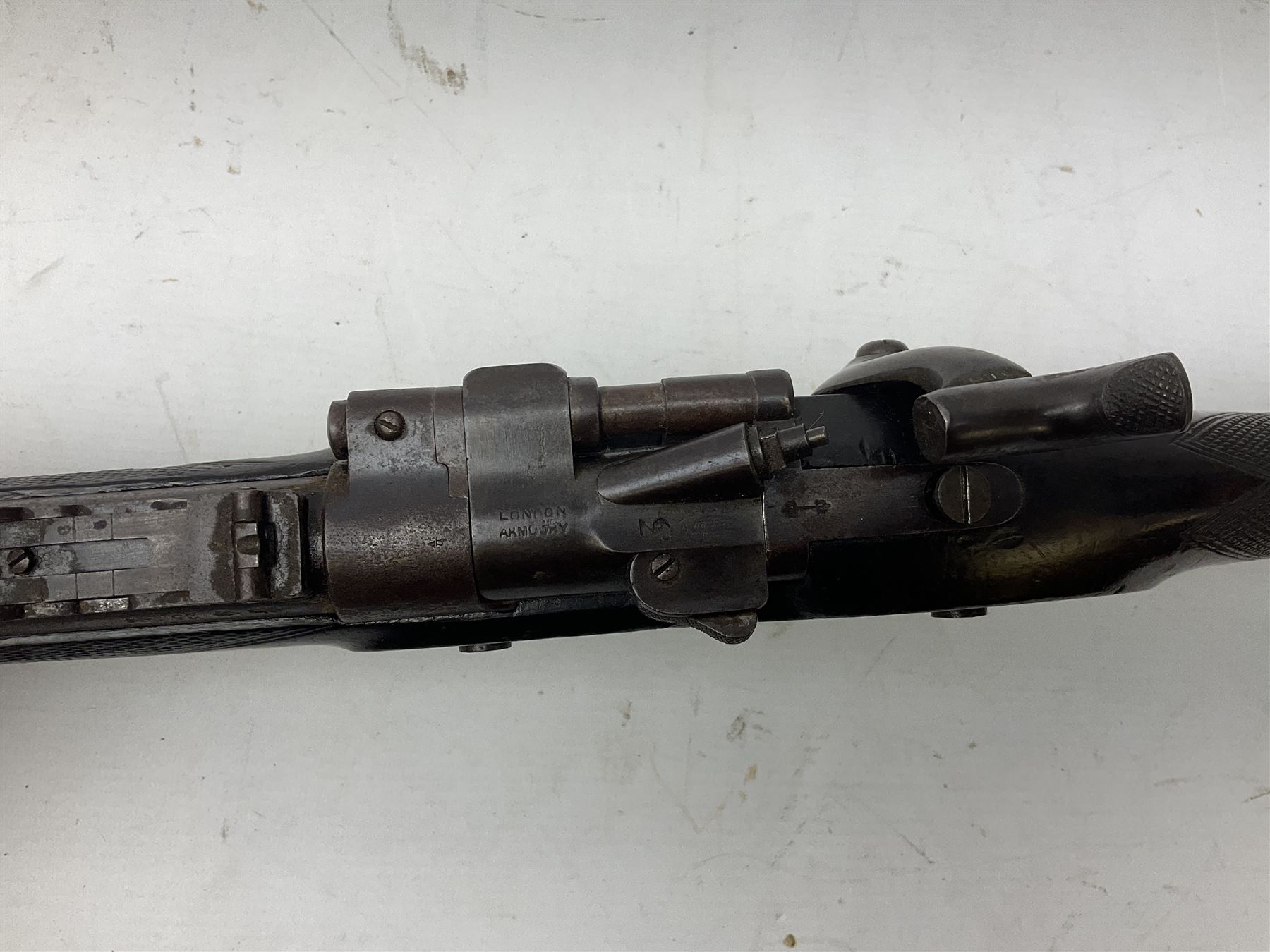 19th century London Arms Co. officer's/volunteers type .577 Snider action gun - Image 19 of 21