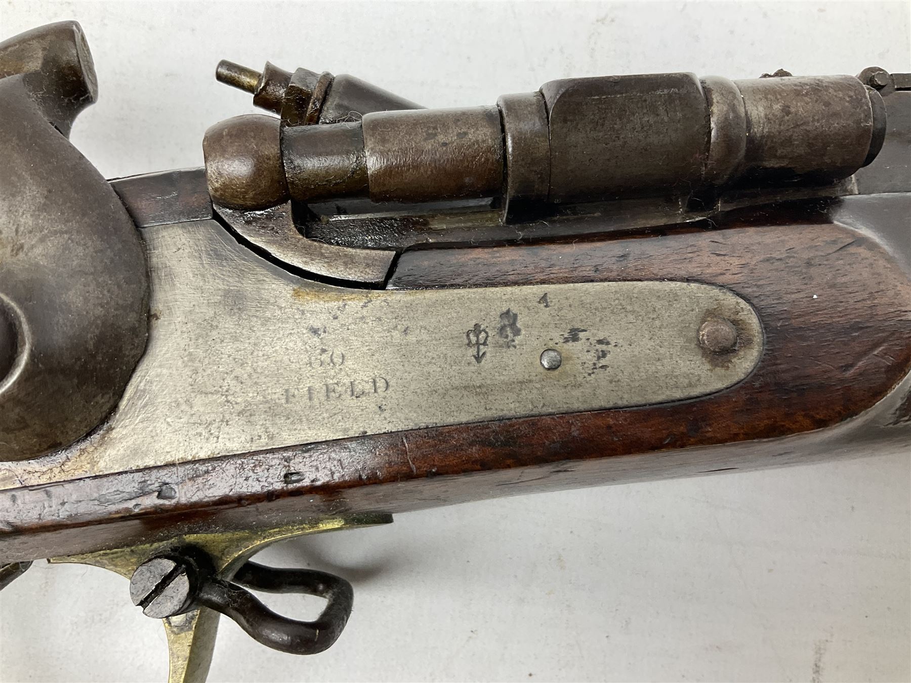 19th century Adams Patent Arms Company London (marked on top of action) .577 Snider action gun - Image 6 of 22