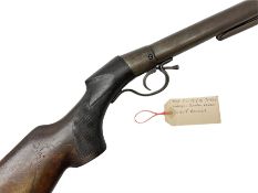 Early 20th century BSA .177 air rifle with under lever break barrel action