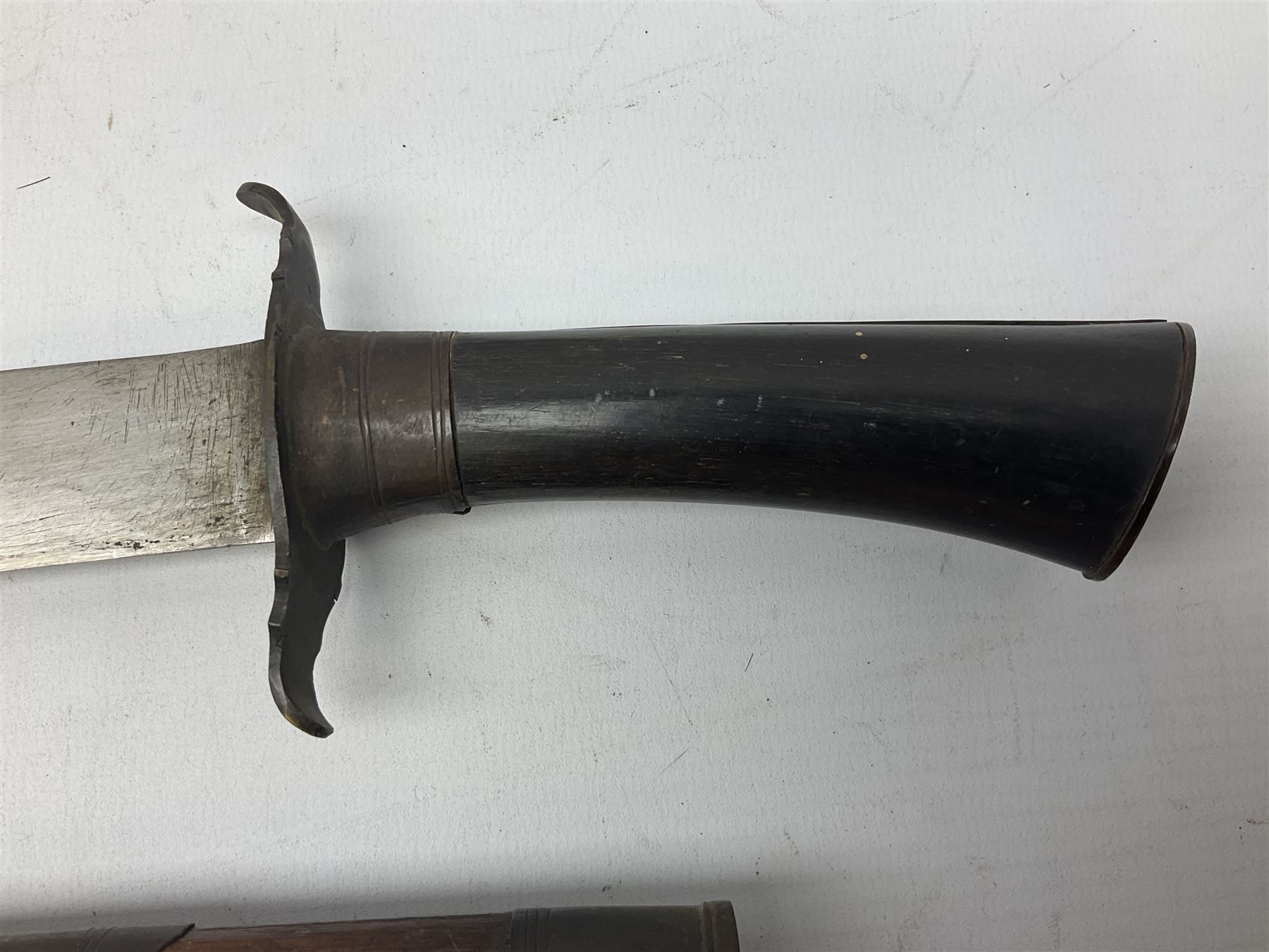 Burmese dha dagger with 15cm steel blade - Image 13 of 30