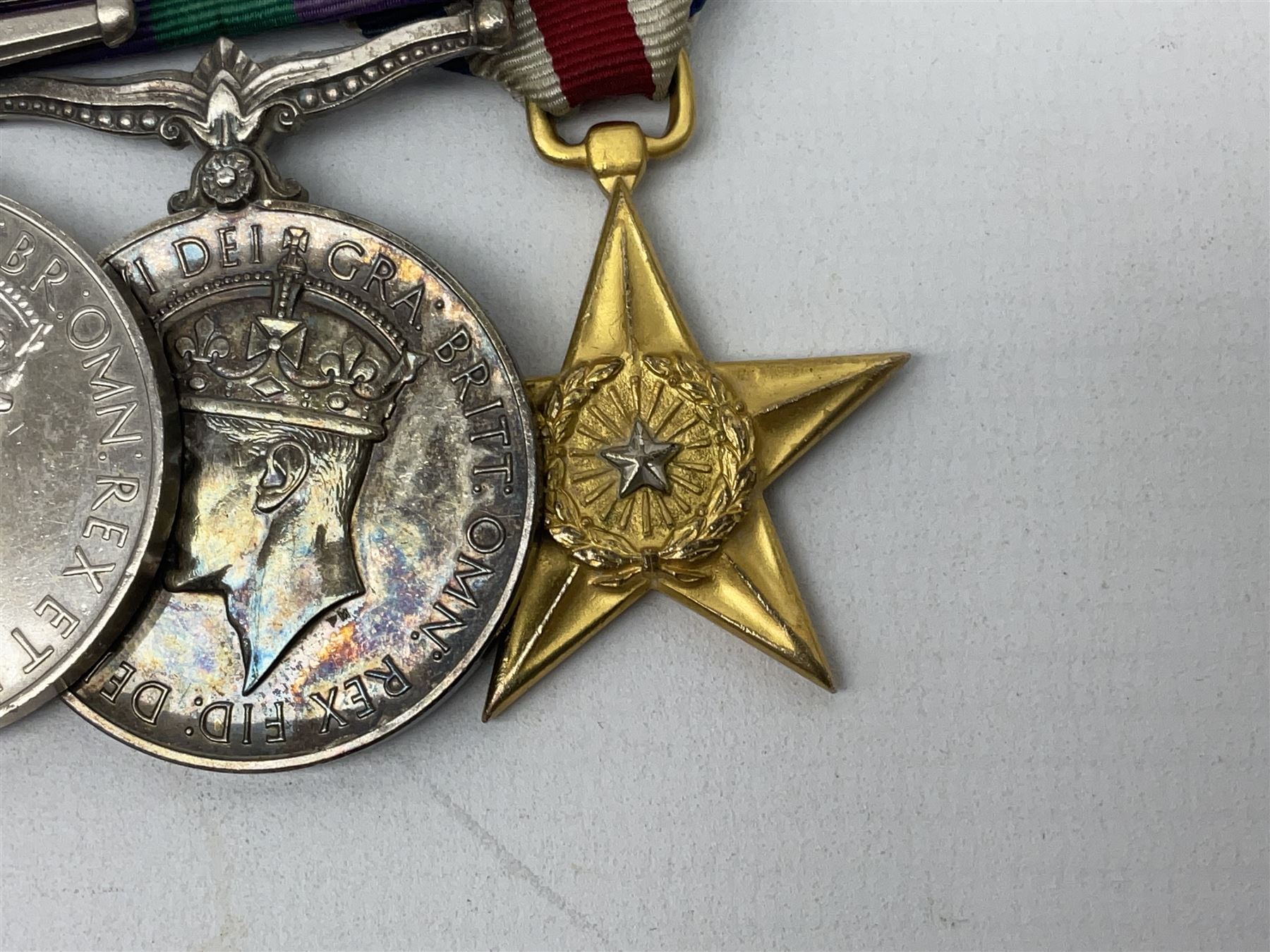 Group of five WW2 medals comprising 1939-1945 War Medal - Image 11 of 34