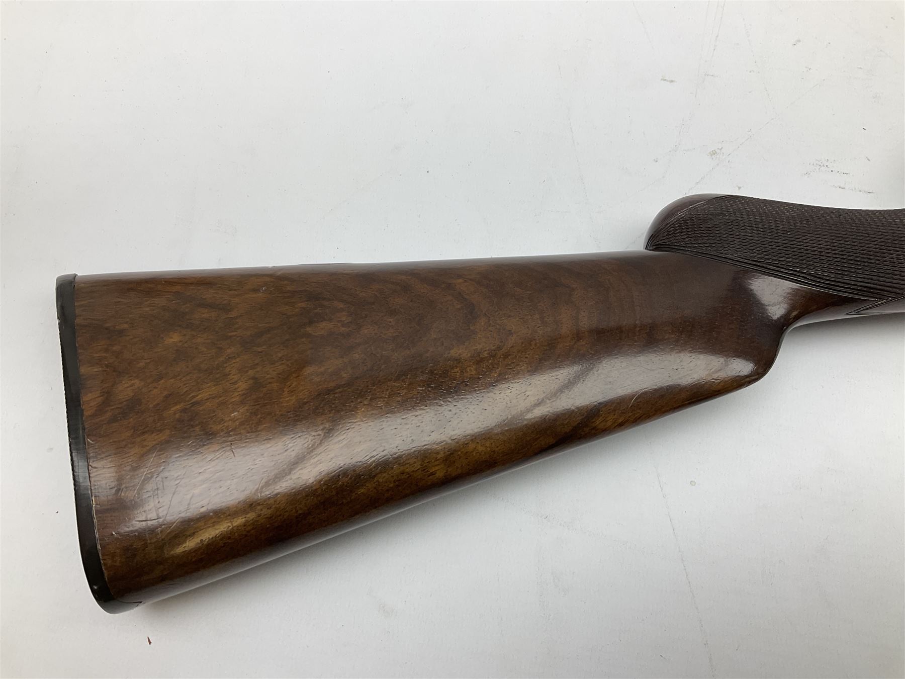 Fred Williams London & Birmingham 12-bore side-by-side double barrel box-lock non-ejector sporting g - Image 8 of 14