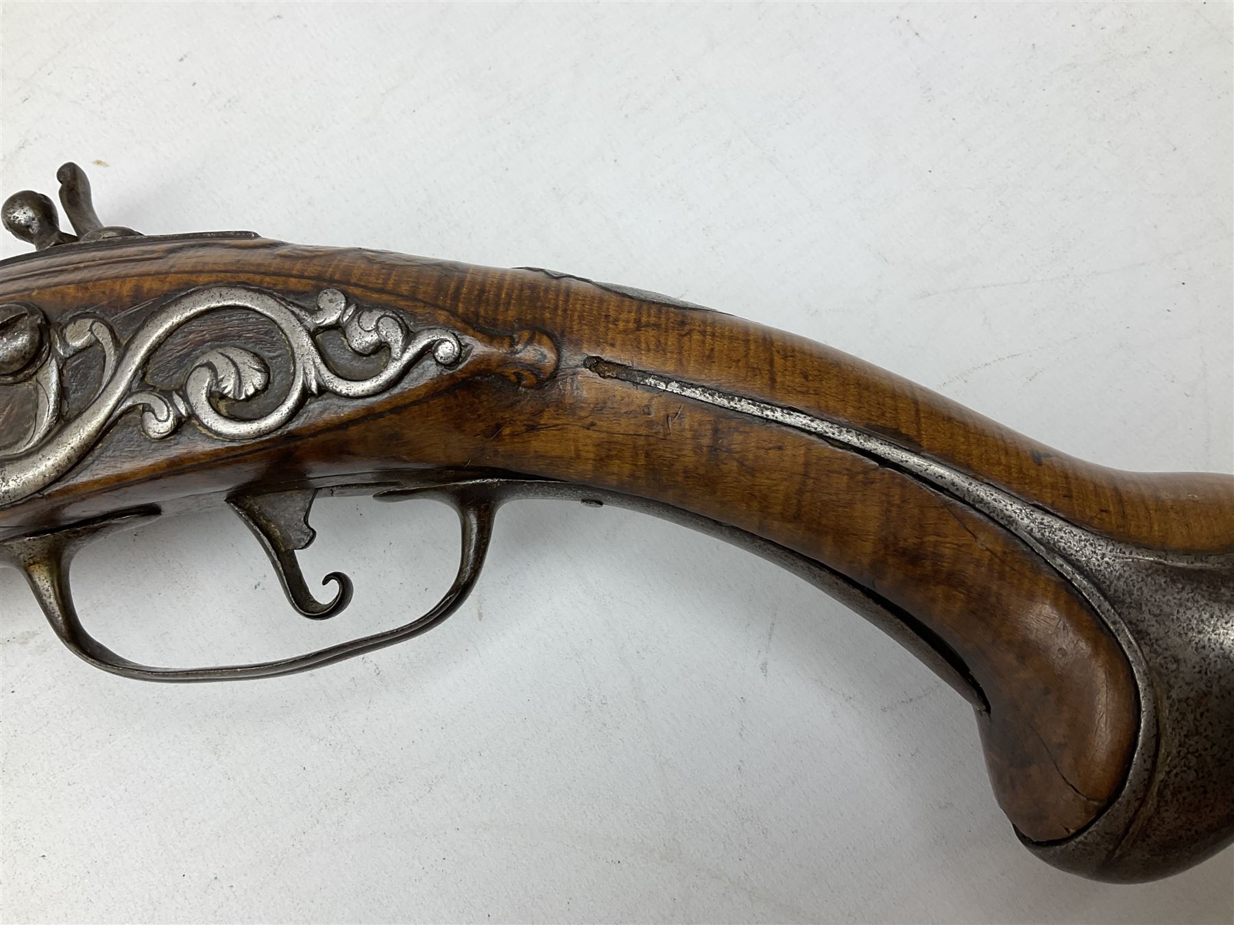 Continental flintlock pistol - Image 11 of 16