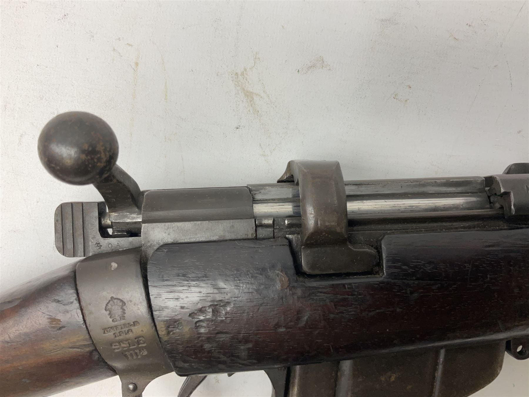 WW1 Lee Enfield SMLE bolt-action rifle - Image 9 of 24