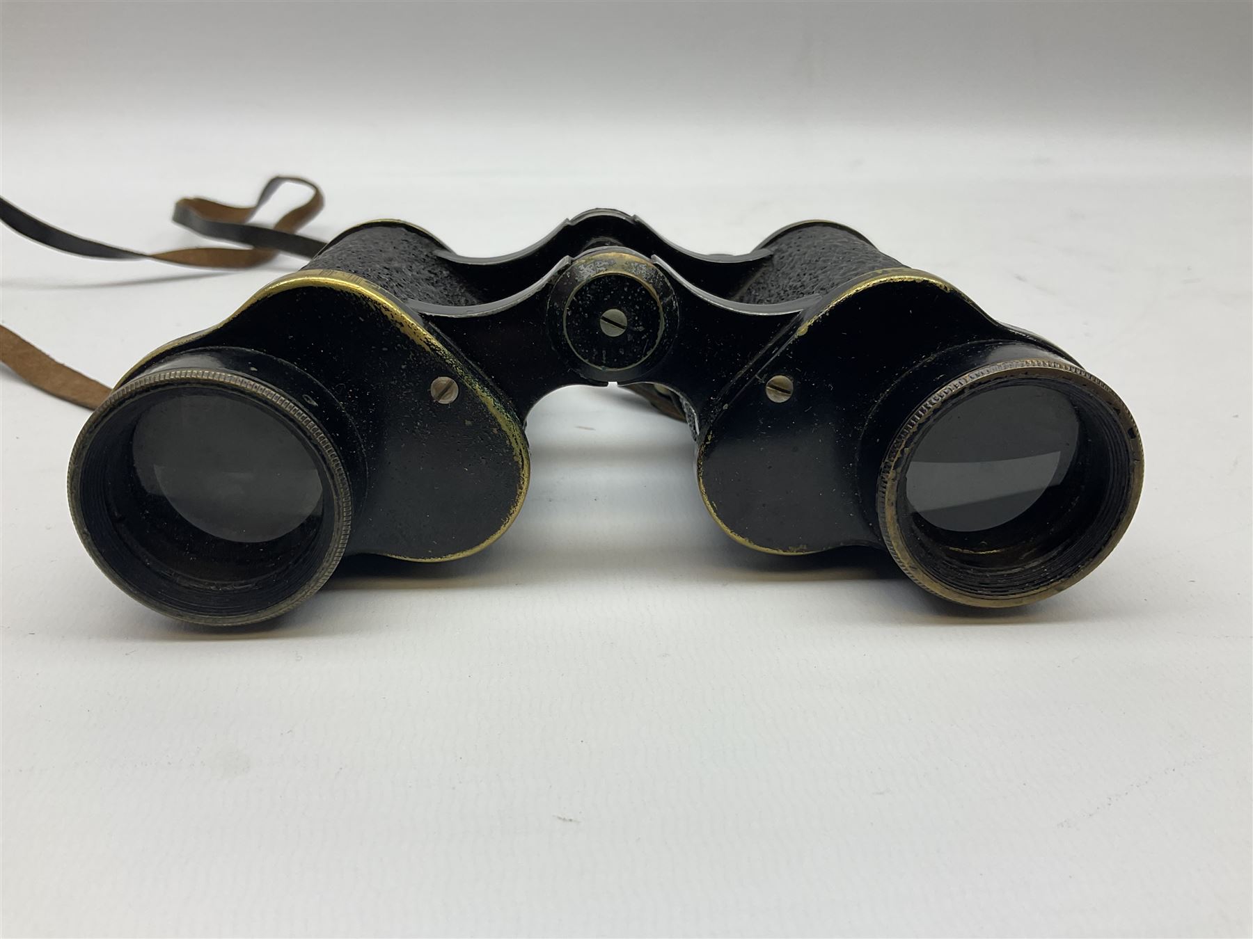 WW2 Air Ministry pair of 6x binoculars by Watson-Baker Co. Ltd - Image 2 of 14