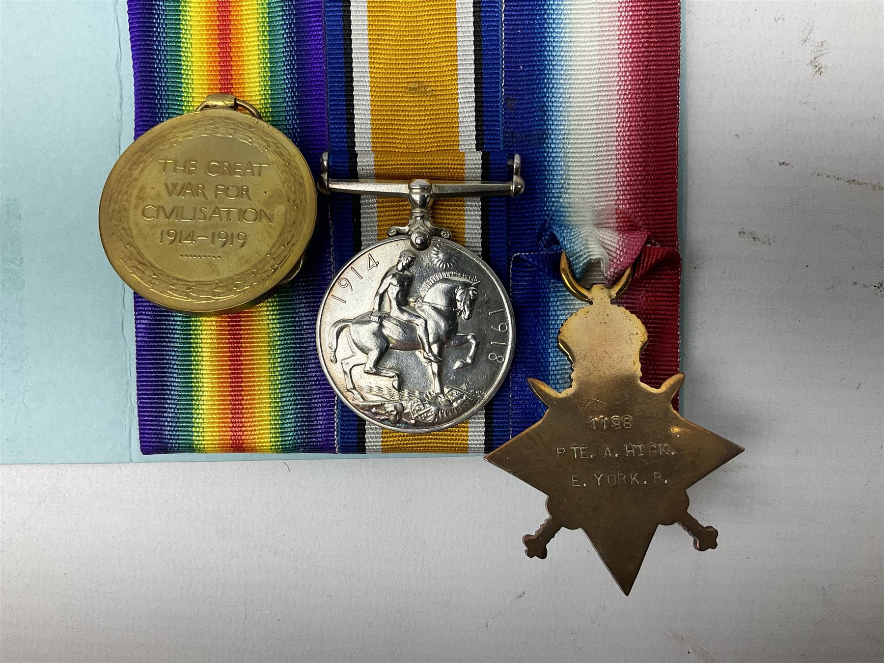 WW1 father and son medal groups comprising British War Medal and Mercantile Marine Medal awarded to - Image 8 of 16