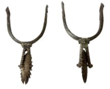 Pair of late 19th century South American iron spurs