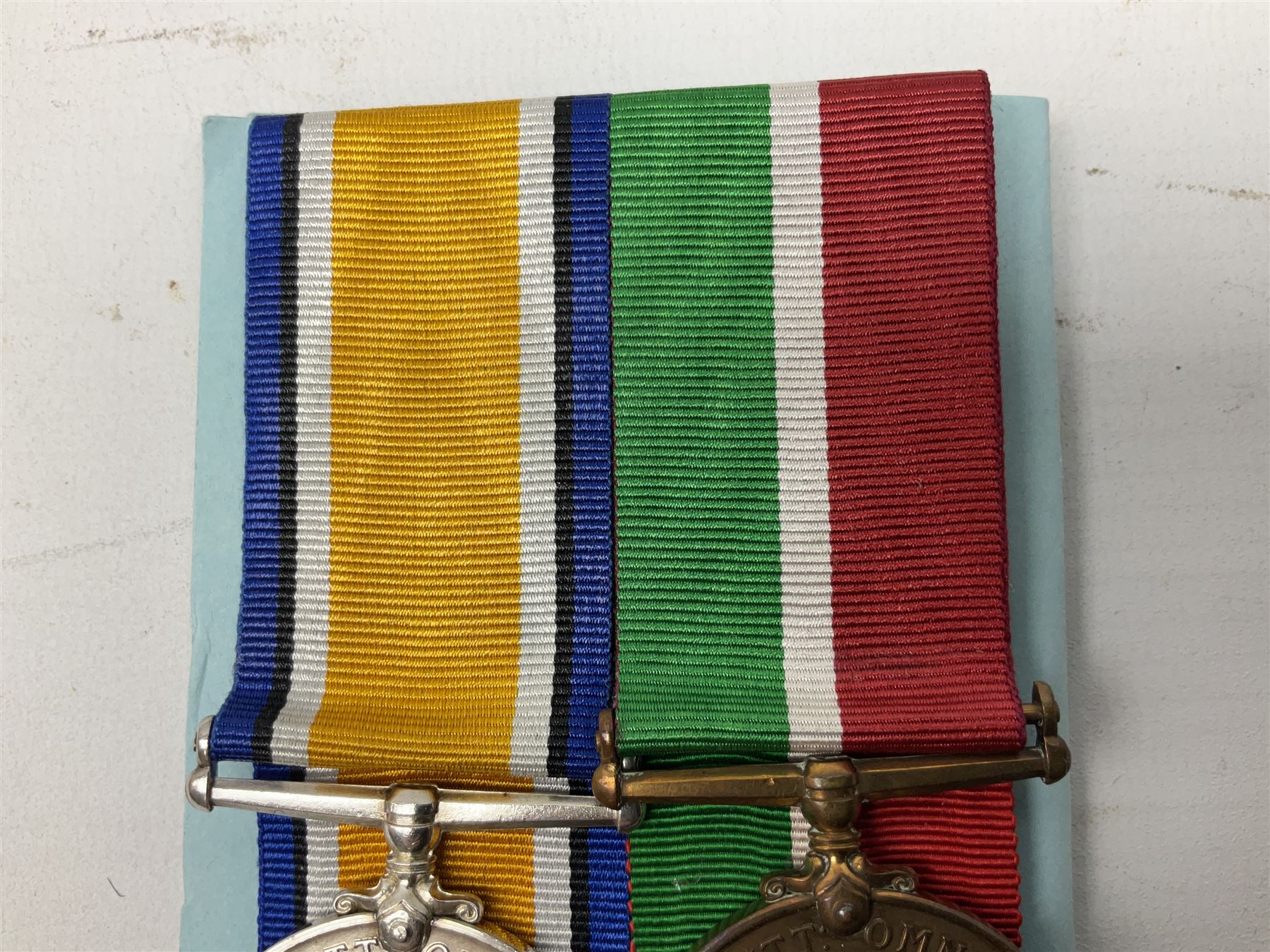 WW1 father and son medal groups comprising British War Medal and Mercantile Marine Medal awarded to - Image 13 of 16