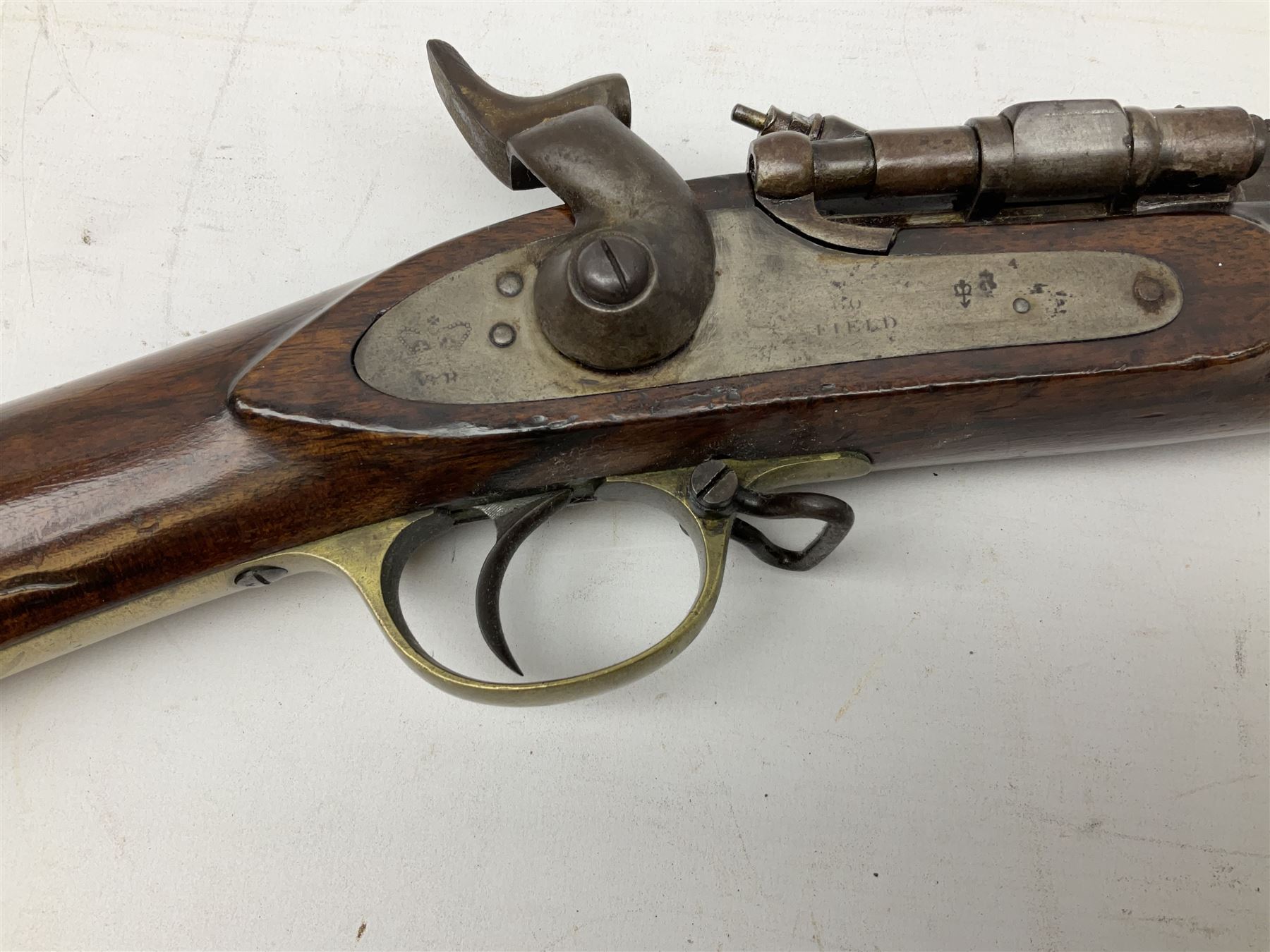 19th century Adams Patent Arms Company London (marked on top of action) .577 Snider action gun - Image 4 of 22