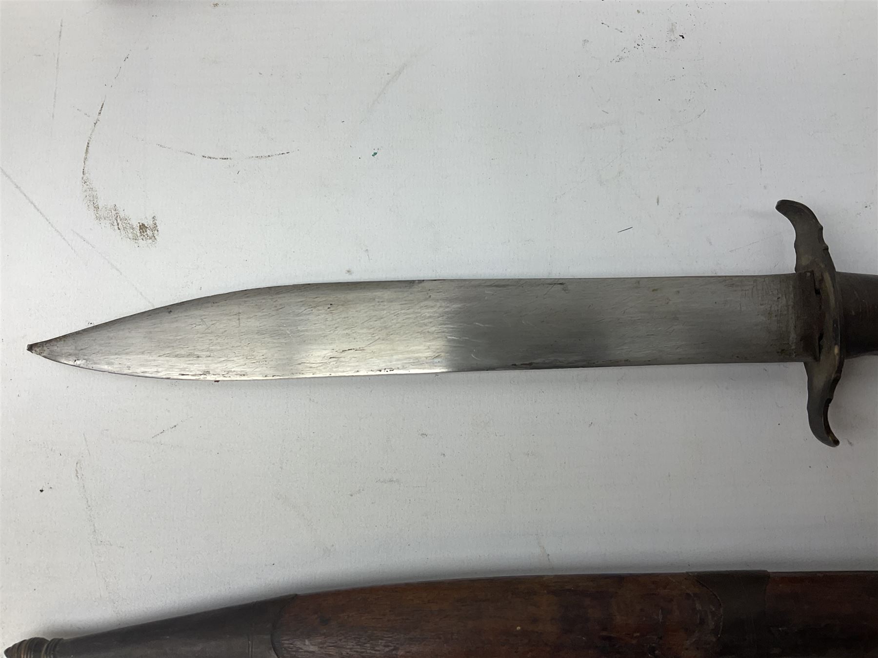 Burmese dha dagger with 15cm steel blade - Image 16 of 30