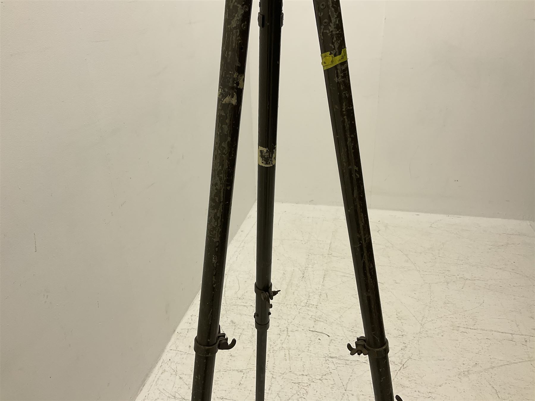 German machine gun stand of adjustable tripod form - Image 7 of 14