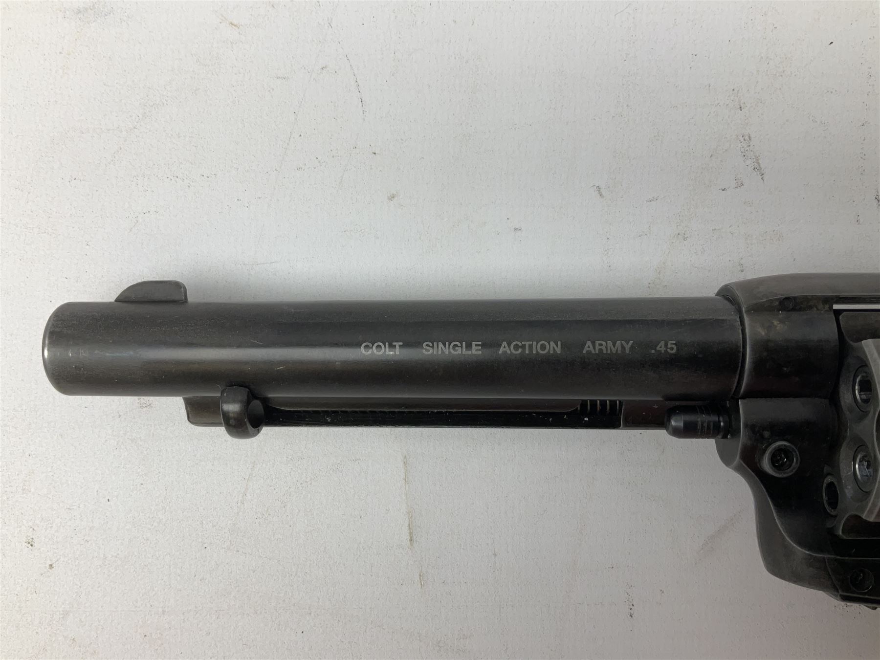 Colt Army style CO2 .177 single action air pistol - Image 12 of 17