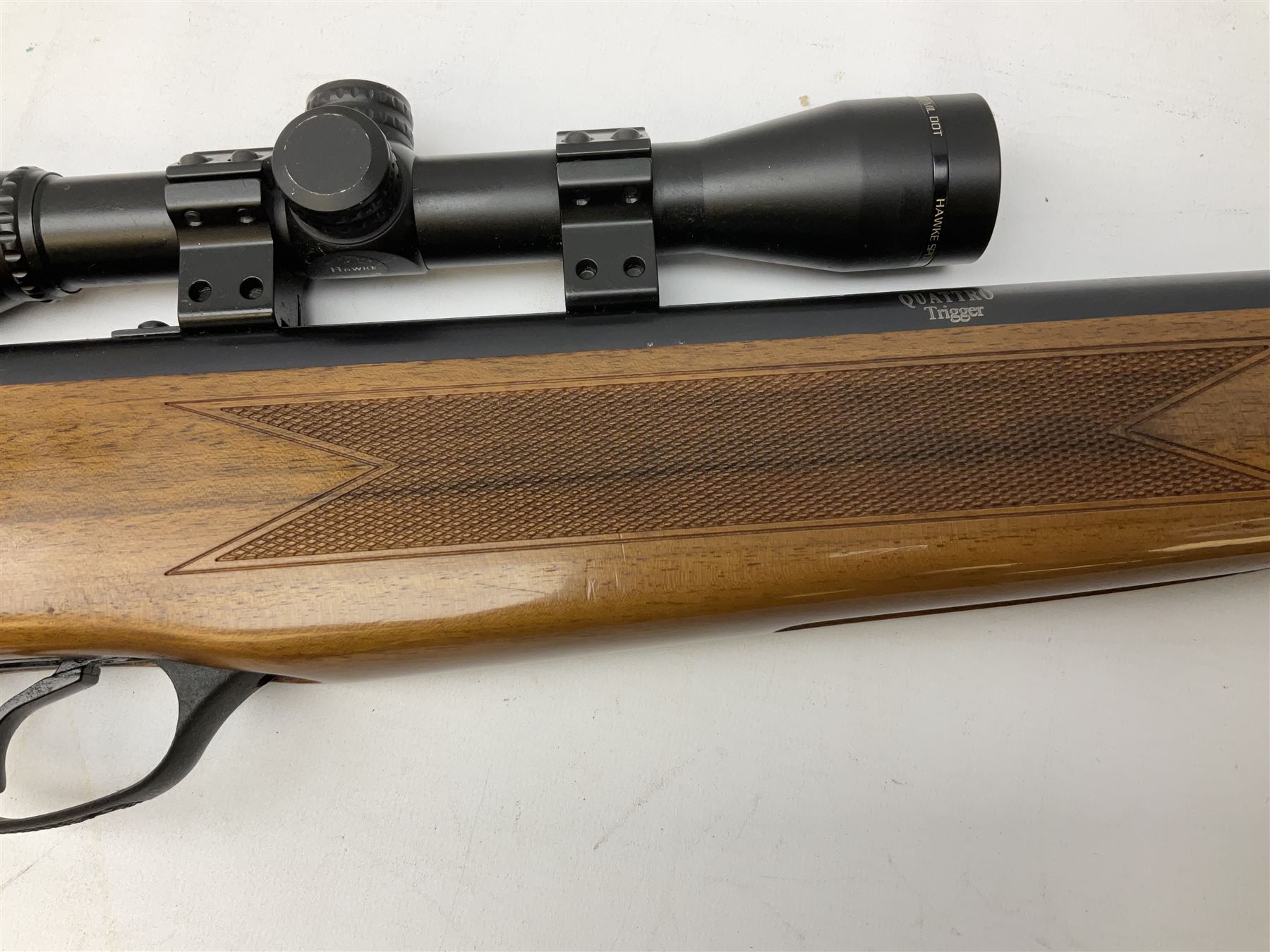 Hatsan Model 60S .22 air rifle with break-barrel action and Hawke 4 x 32 telescopic sight L115cm; in - Image 8 of 24