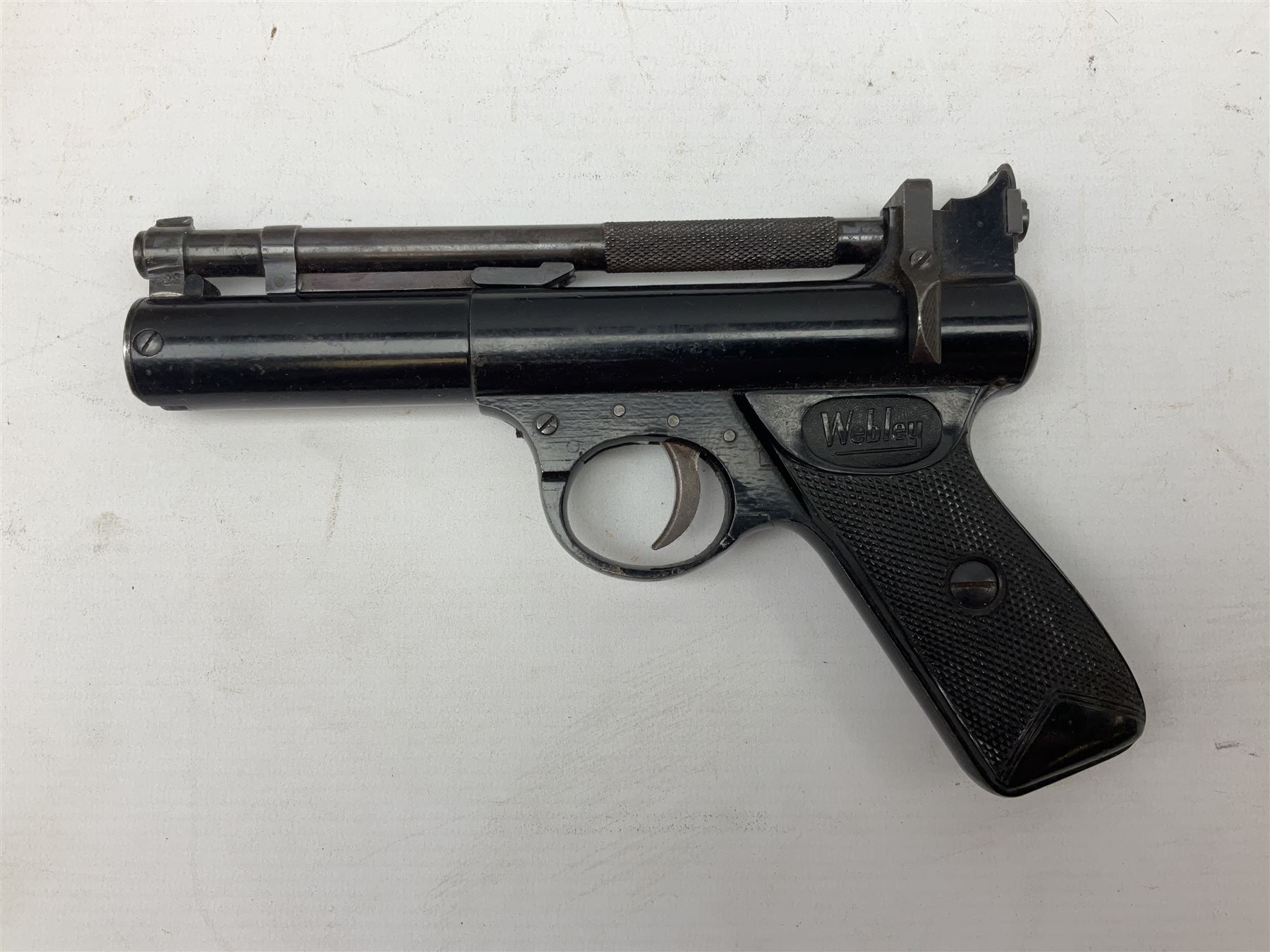 Webley Hurricane .22 air pistol with over lever action and thumb safety L27cm; Webley Premier .22 ai - Image 5 of 18