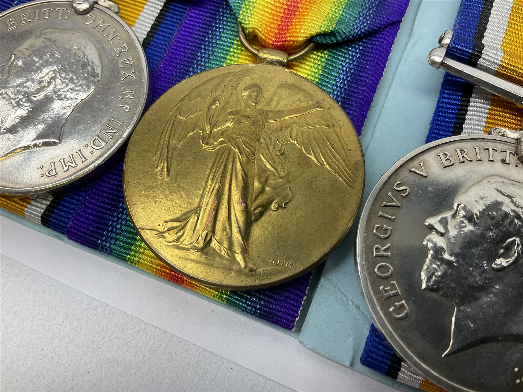 WW1 father and son medal groups comprising British War Medal and Mercantile Marine Medal awarded to - Image 12 of 16