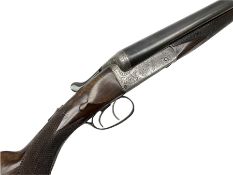 Fred Williams London & Birmingham 12-bore side-by-side double barrel box-lock non-ejector sporting g