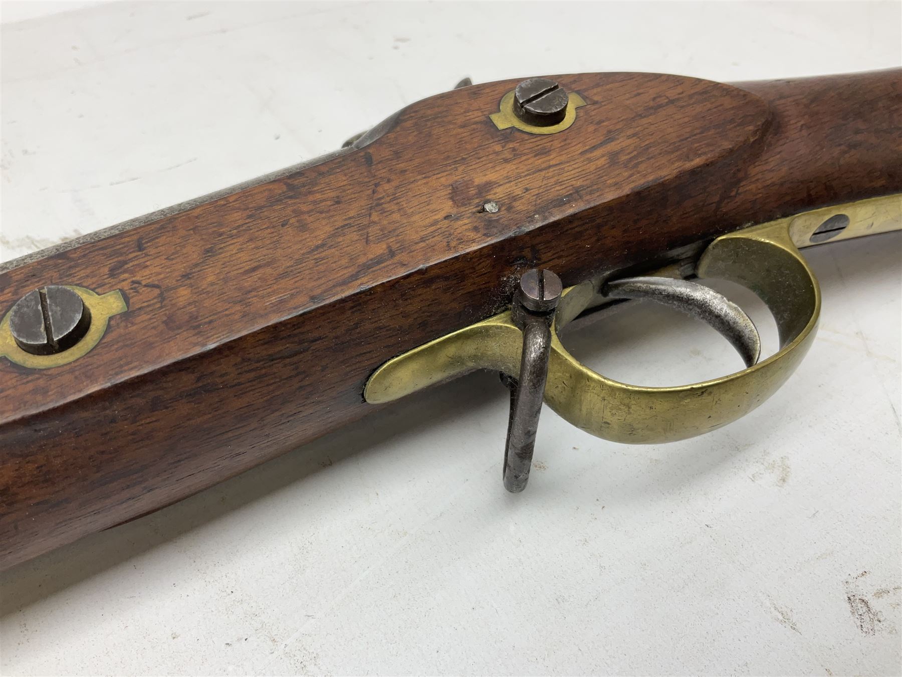 19th century Wilkinson London .577 Enfield P53 muzzle loading percussion gun with 99cm three-grooved - Image 13 of 16