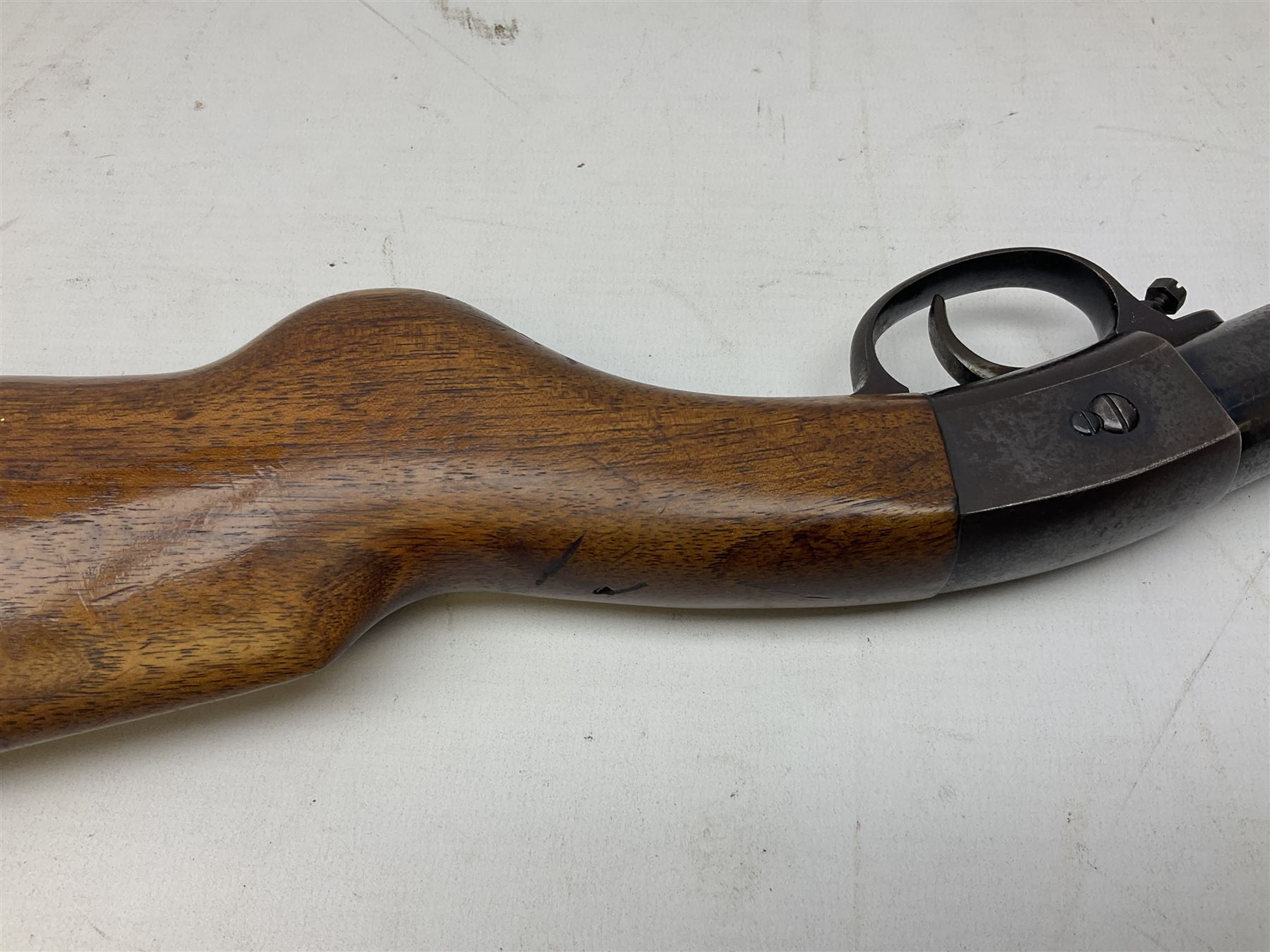 Diana Model 27 .177 air rifle with under lever action and walnut stock L108cm - Image 13 of 16