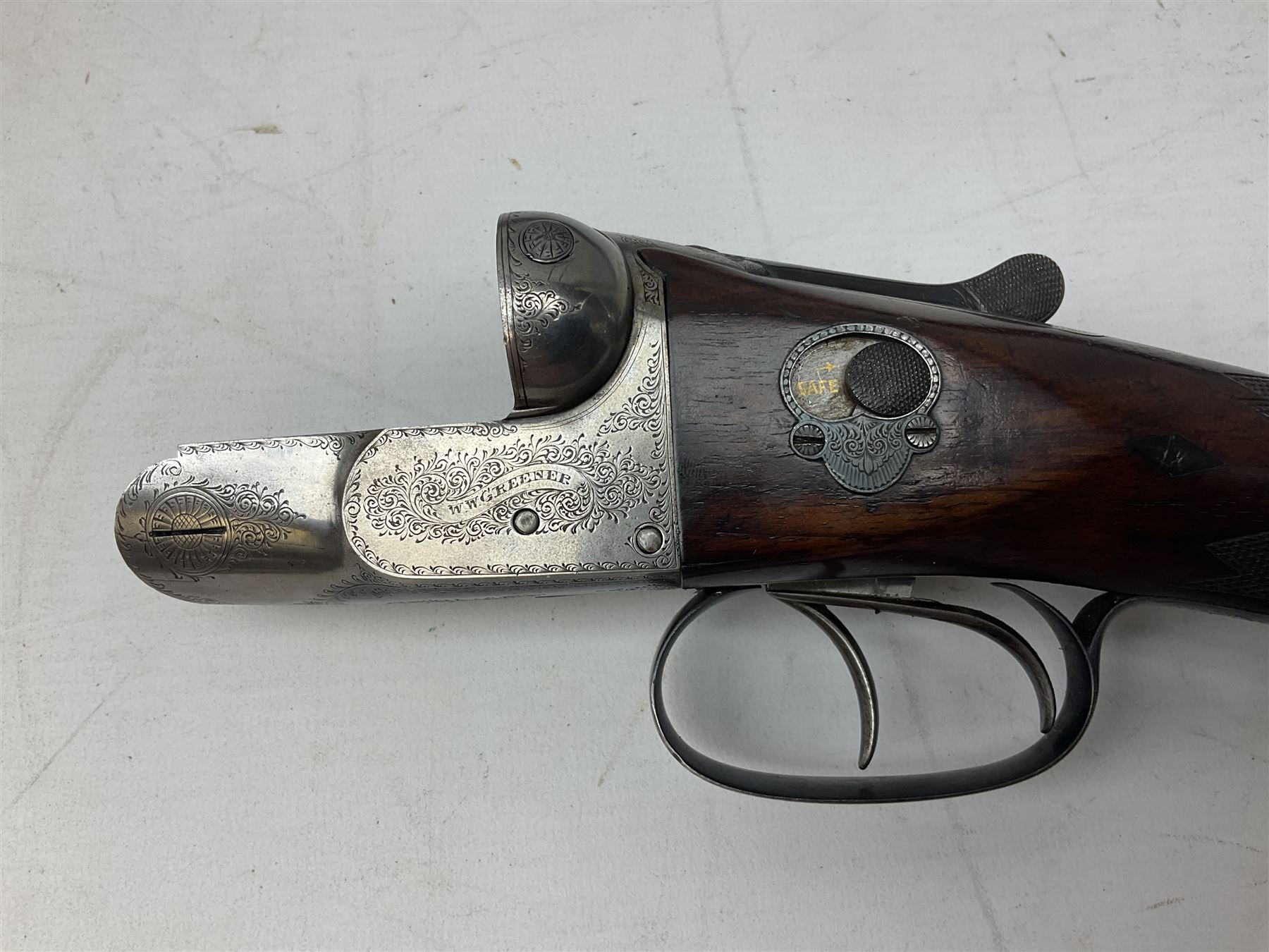 W.W. Greener 12-bore side-by-side double barrel non-ejector shotgun - Image 10 of 35