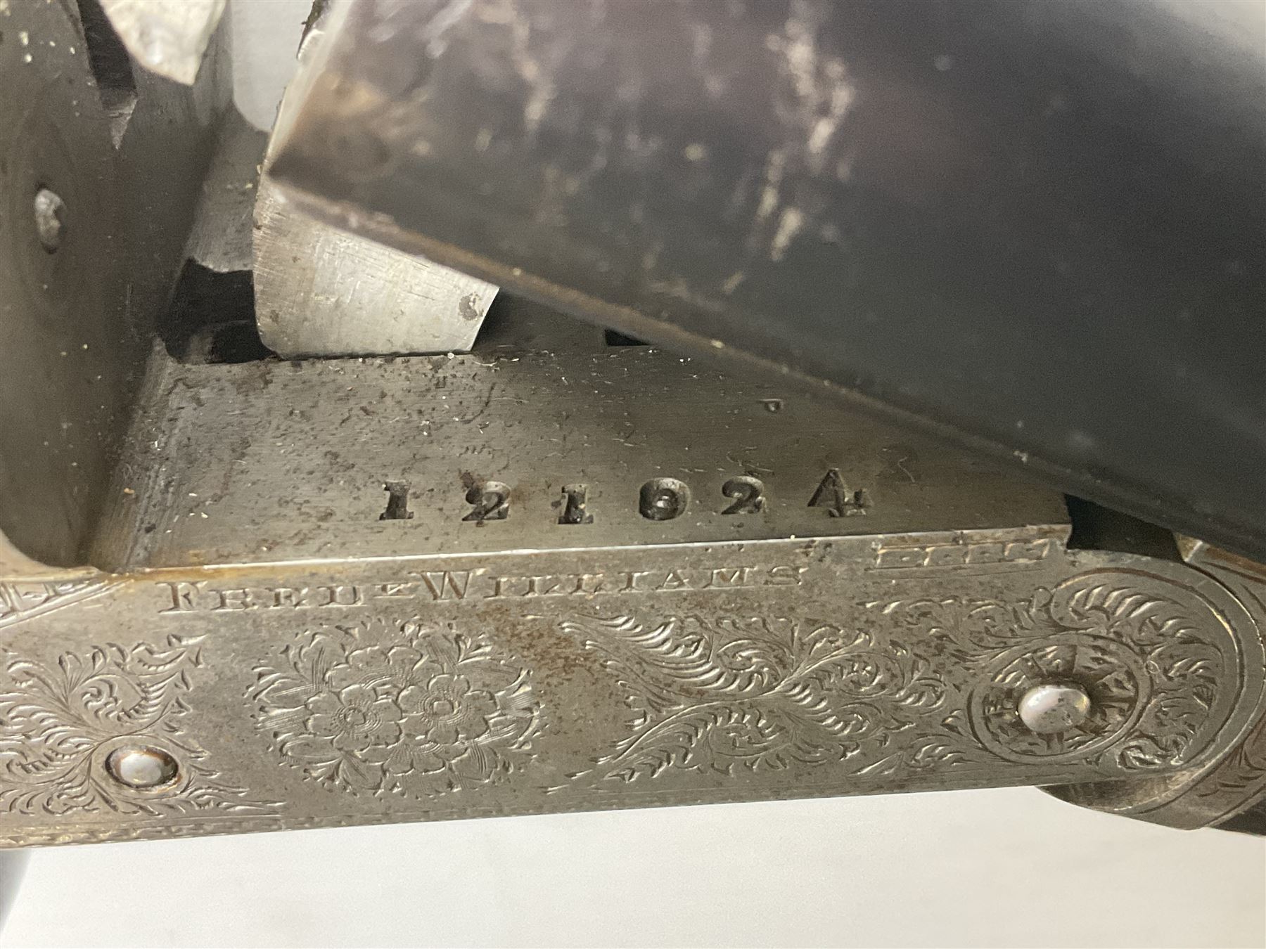 Fred Williams London & Birmingham 12-bore side-by-side double barrel box-lock non-ejector sporting g - Image 13 of 14