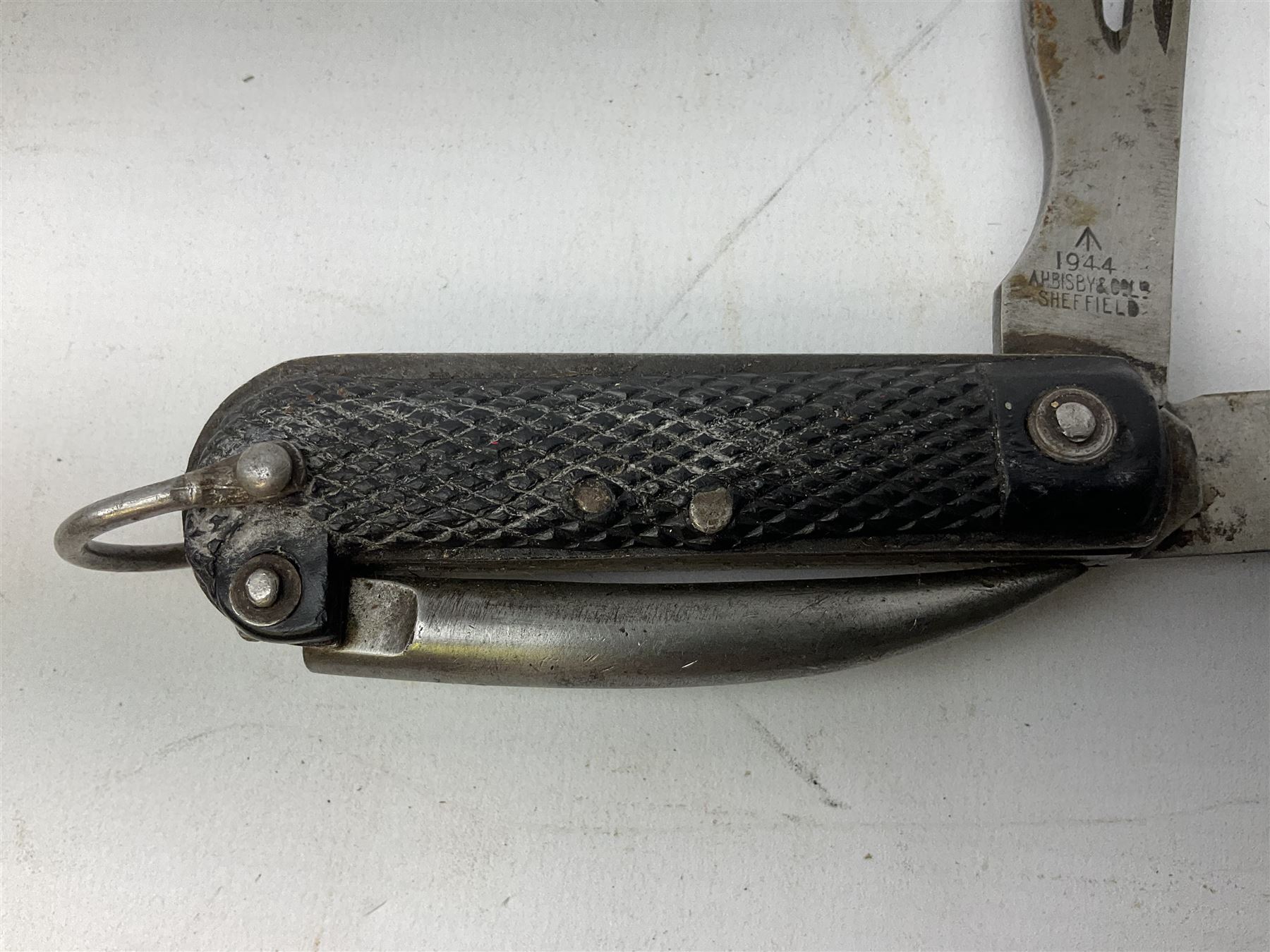 WW2 British army folding jack/clasp knife - Image 9 of 20