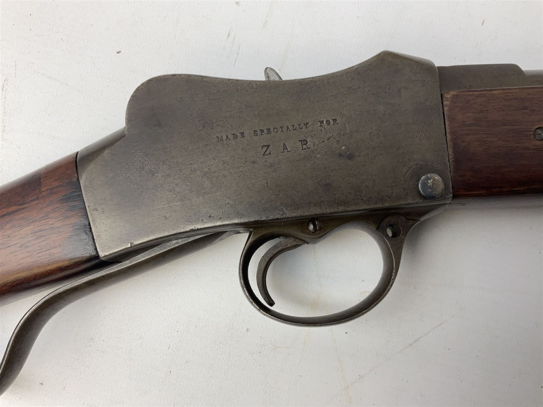 19th century Westley Richards .577/450 Martini Henry Mark 4 rifle dated 1896 - Image 5 of 19