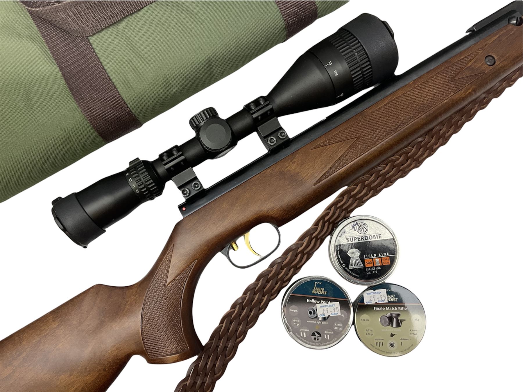 Weihrauch HW95 .177 air rifle with break barrel action