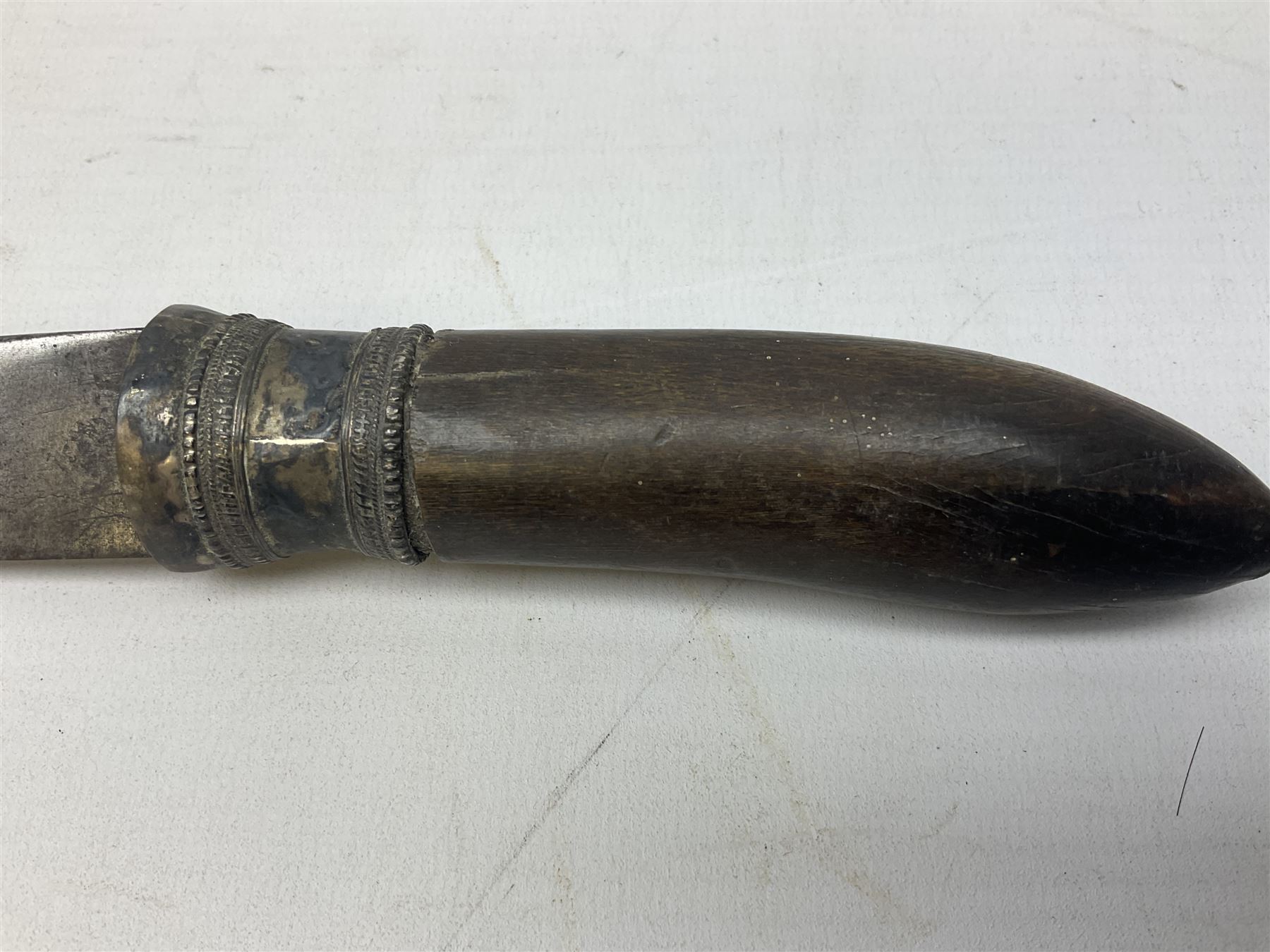 Burmese dha dagger with 15cm steel blade - Image 3 of 30